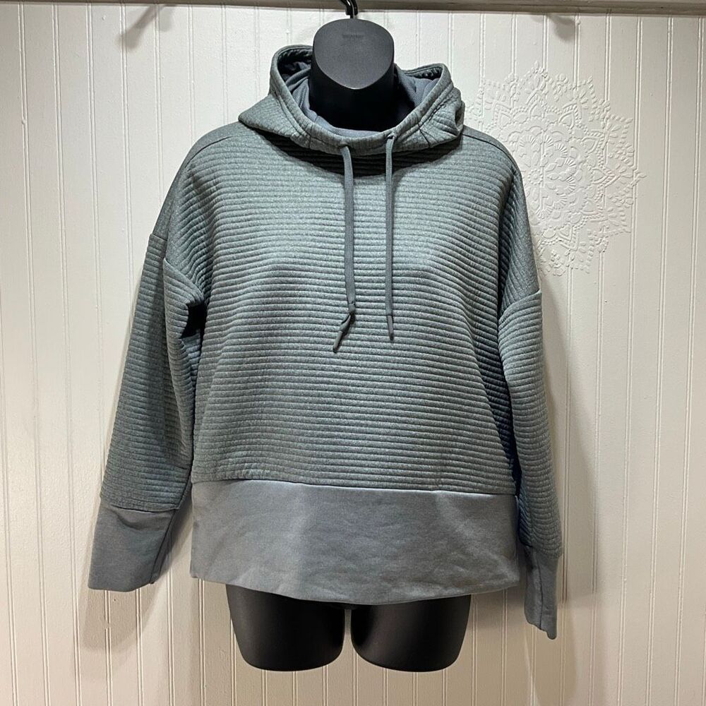 NIKE Dri-Fit Gray Hoodie Small
